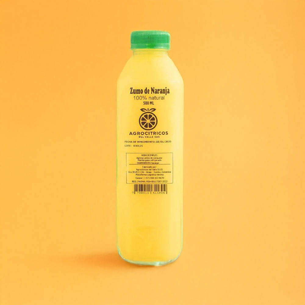 15 Zumo Naranja